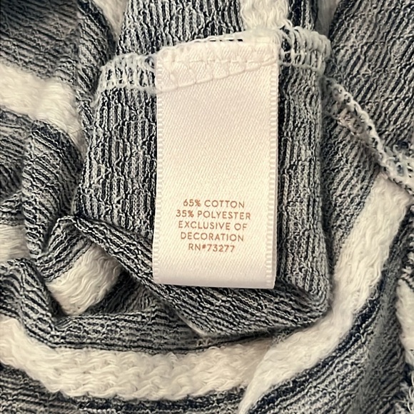 Lauren Conrad Striped Bow Back Top - Picture 11 of 11